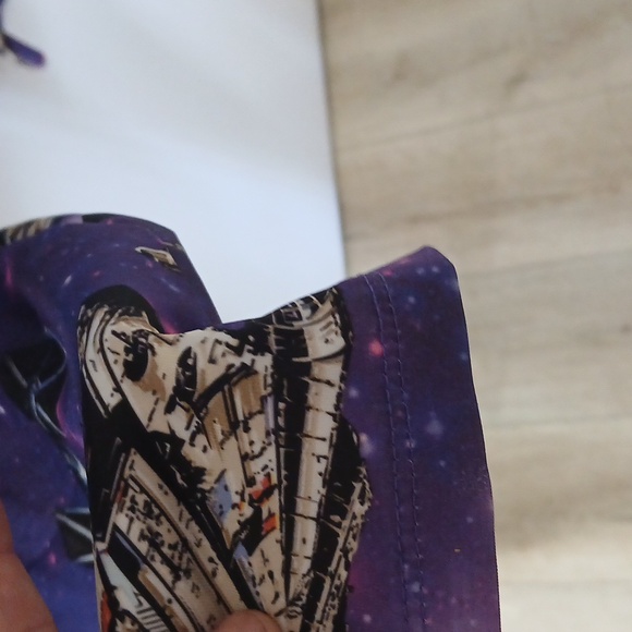 Mighty Fine Star Wars Purple Galaxy Leggings - Picture 5 of 6
